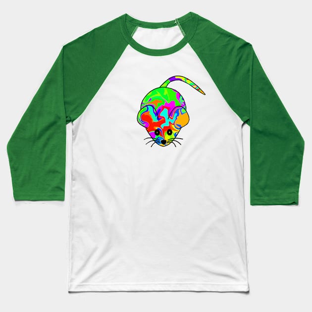 Mouse Baseball T-Shirt by Shrenk